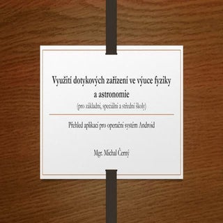 Dotykova zarizeni ve vyuce fyziky a...