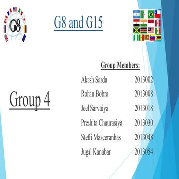 Group 8 and Group 15