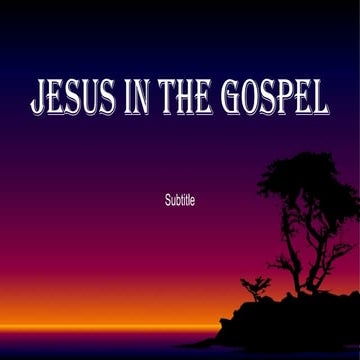 Core Teachings of Christianity and Its Elements Christianity is ...