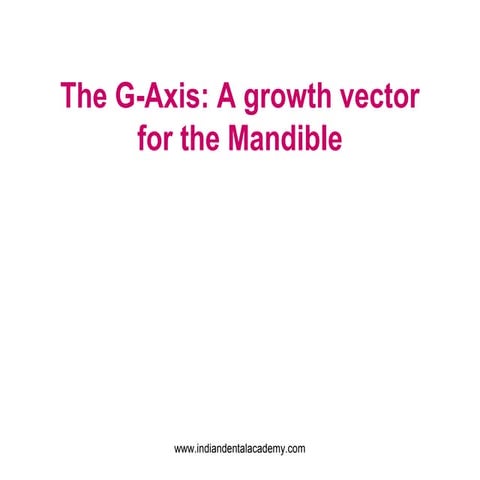 G axis