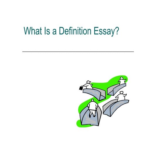 What Is a Definition Essay and How to Write It | PPTX