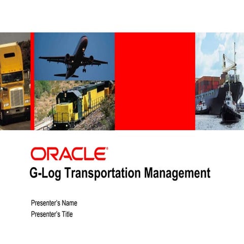 G Log Transportation Mgmt V5.7