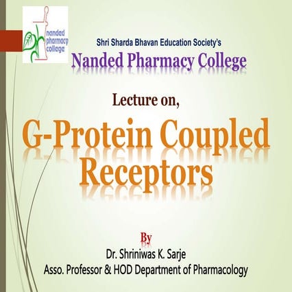 G-protein for lecture.ppt