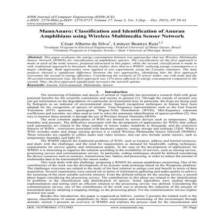 Forest quality assessment based on bird sound recognition using ...