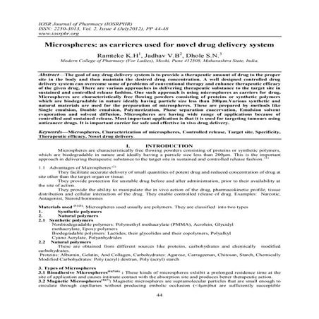 Microencapsulation ndds roll no.01