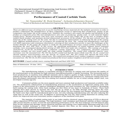 The International Journal of Engineering and Science (The IJES)