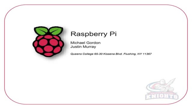 Getting Started with Raspberry Pi v1.2