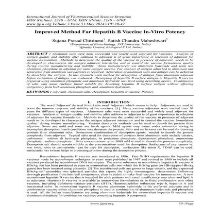 Hepatitis B Vaccine | PPT