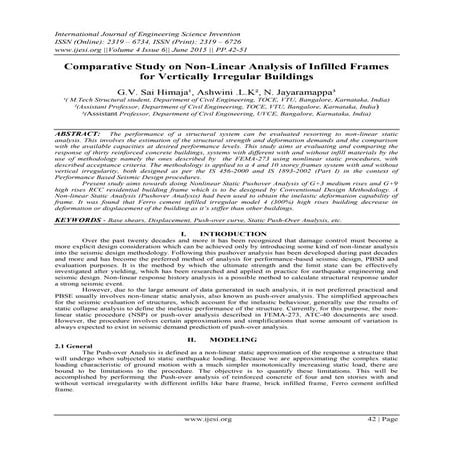 Effect of P-Delta Due To Different Eccentricities in Tall Structures | PDF