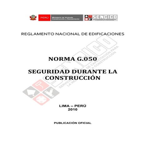 Norma e.020 cargas | PDF