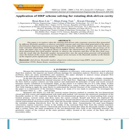 Application of DRP scheme solving for rotating disk-driven cavity