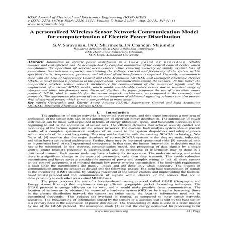 A personalized Wireless Sensor Network Communication Model for computerizatio...