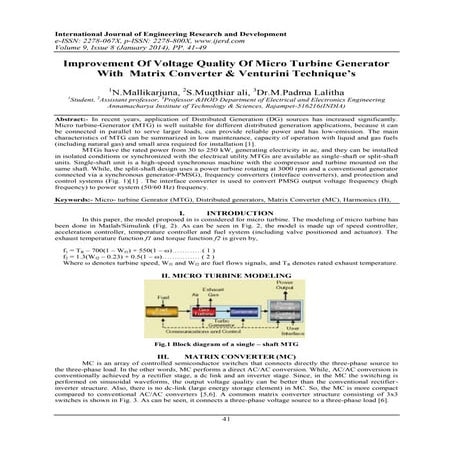 International Journal of Engineering Research and Development