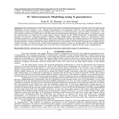 International Journal of Engineering Research and Development