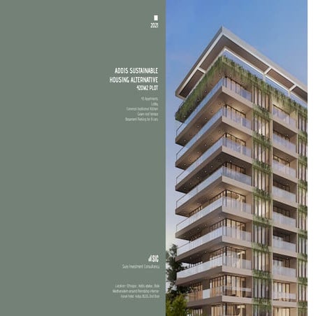 Beautiful view of Sustainable Apartment Building Community Engagement