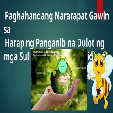 Ang maagap at wastong pagtugon sa mga panganib.pptx
