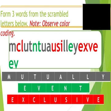 G10 Math Q3- Week 9- Mutually Exclusive Events.ppt