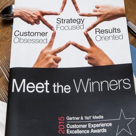 2015 Gartner & 1to1 Media Customer Experience Excellence Awards Dinner Highli...