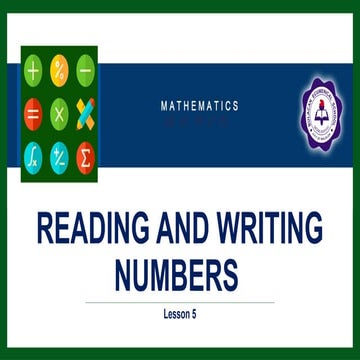 G1 W5 Q1 READING AND WRITING NUMBERS QUIZ.pptx