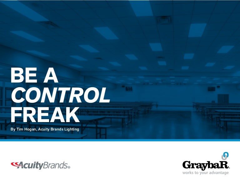Be A Lighting Control Freak