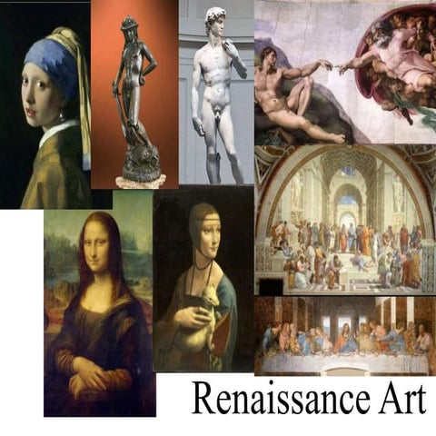 renaissance art (david by donatello, david and c reation of adam by ...