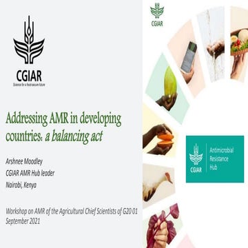 Addressing antimicrobial resistance in developing countries: A balancing act