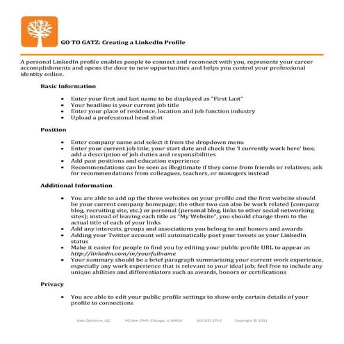 How and why to make your LinkedIn profile shine: AME Leaders Guide to ...