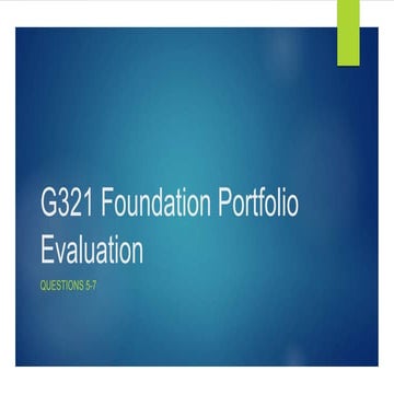 G321 evaluation q 5 7-2 finished