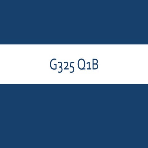 G325 Q1b