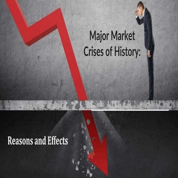 Major Market Crises of History: Reason and Effect | PPTX