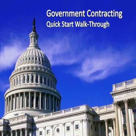 Government Contracting Terms Explained!! | PDF
