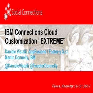 IBM Connections Cloud extreme customization