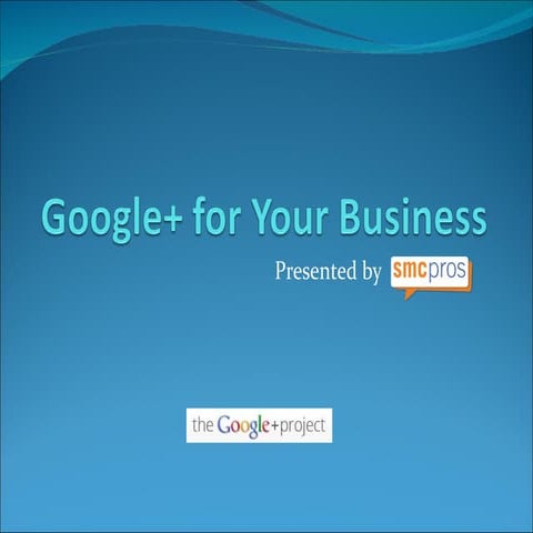 G+ for Your Business