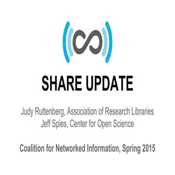 SHARE Update for CNI, April 2015