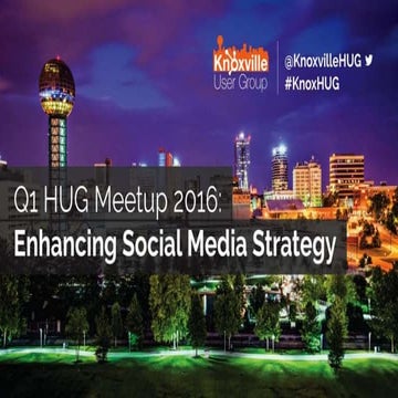 Q1 HUG Meetup 2016