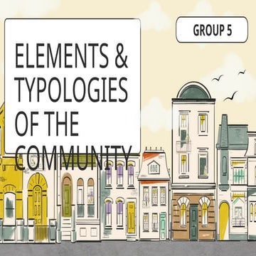 The Elements and Typologies of the Community.pptx