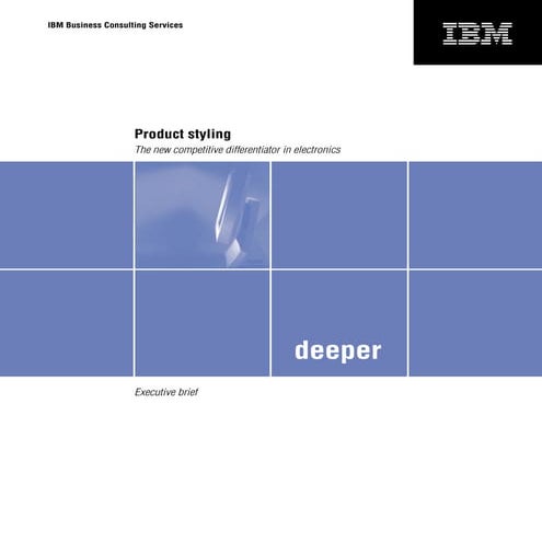 Product Styling - The New Competitive Differentiator