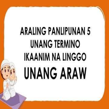 AP5 Q2 A 1A Paniniwala at Relihiyon (pagsamba tulad ng animismo ...
