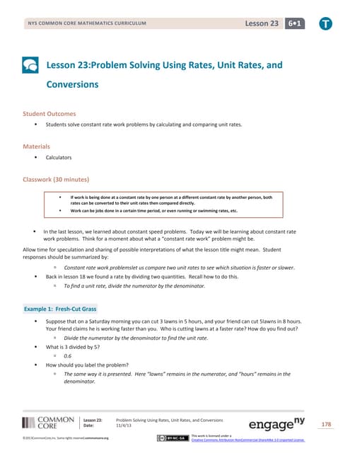 Module 1 lesson 23 Problem Set | PDF