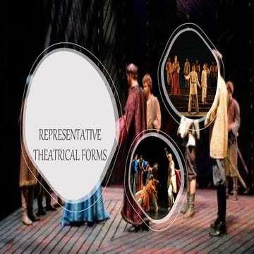 Representative Theatrical Forms