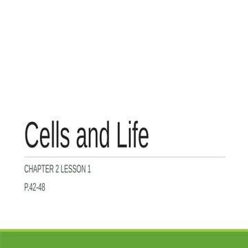 G7 ch2.1   cells and life