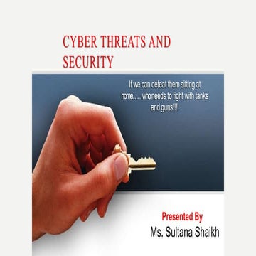 Grade 7 Chap 10 Cyber Threats and Security