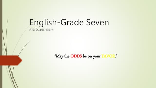 G7 Exam