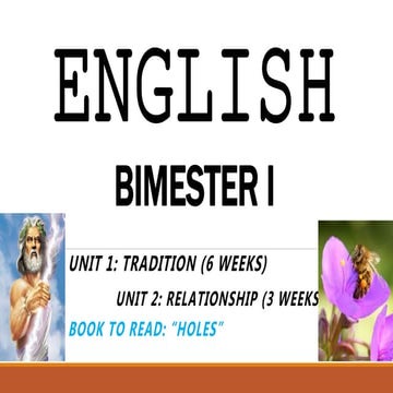 G7 percy jackson bimester 1