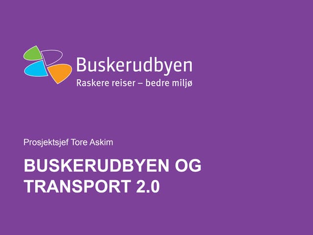 Tore Askim - Buskerudbyen
