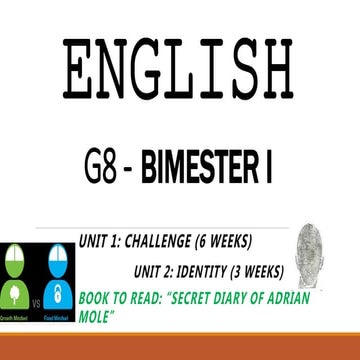 G8 bimester 1 week 1  challenges