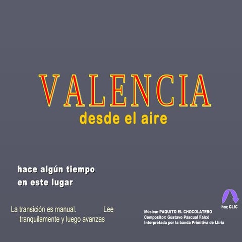 G 907 valencia desde el aire