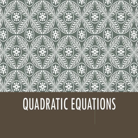 G9 Math Q1- Week 1- Solves Quadratic Equation.ppt