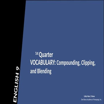 Word Formation Processes    sssssssssssssssssssssssssss