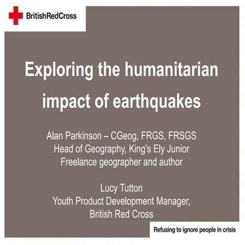 GA 2017 Presentation - British Red Cross resource - Alan Parkinson and Lucy T...